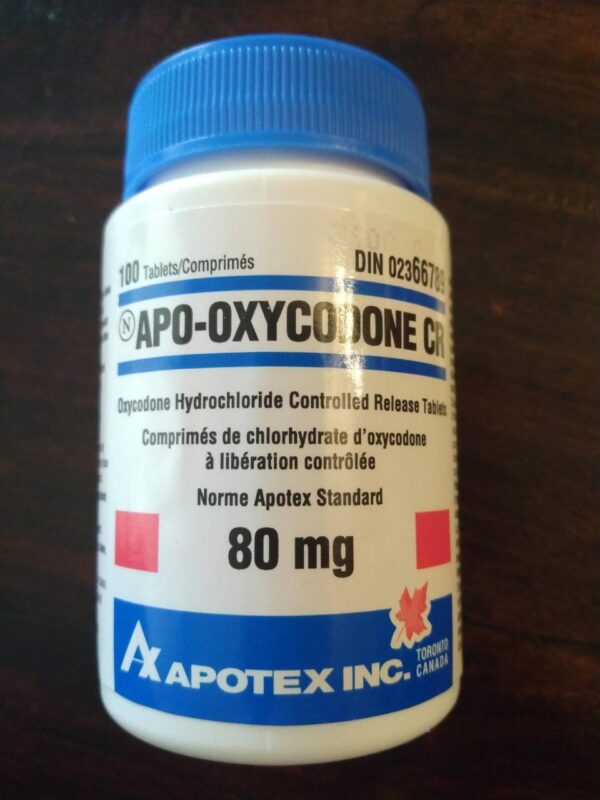 Buy Apo-Oxycodone CR 80mg